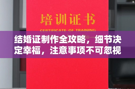 洮南结婚证制作全攻略，细节决定幸福，注意事项不可忽视