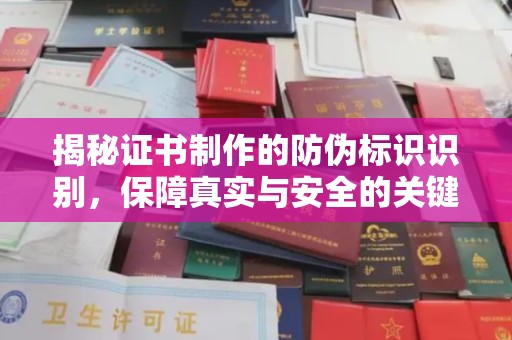 洮南揭秘证书制作的防伪标识识别，保障真实与安全的关键