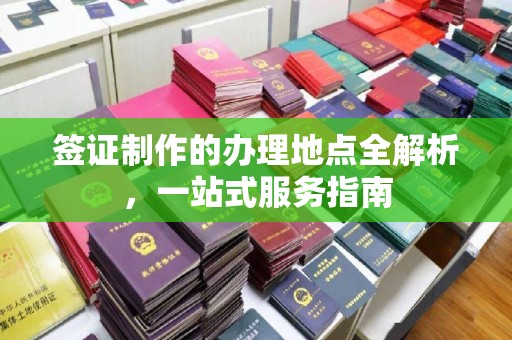 洮南签证制作的办理地点全解析，一站式服务指南