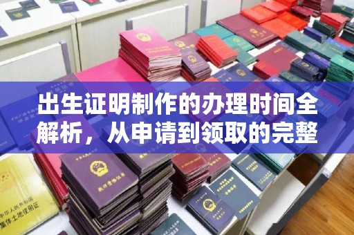 洮南出生证明制作的办理时间全解析，从申请到领取的完整指南