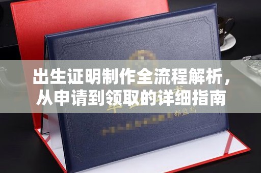 洮南出生证明制作全流程解析，从申请到领取的详细指南